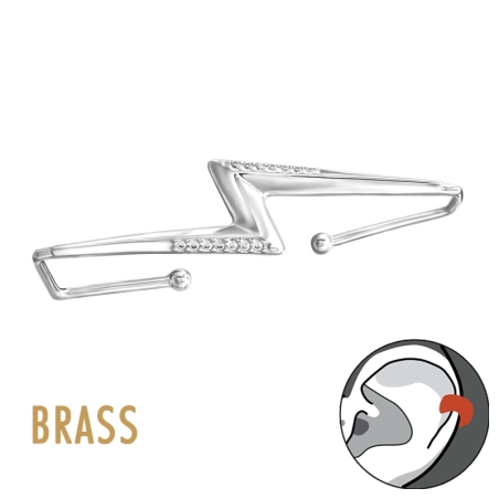 Messingblitz  Ear Cuffs & Mono-Ohrringe Schmuck | All4silver