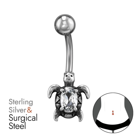 Schildkröte Tier-Schmuck Schmuck | All4silver