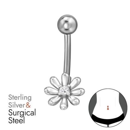 Gänseblümchen Natur Schmuck Schmuck | All4silver