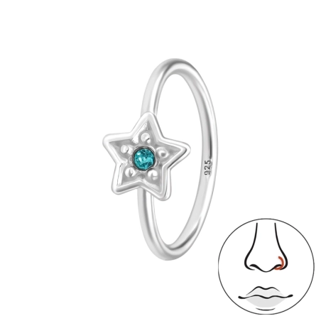 4mm Stern Sterne, Mond & Sonne Schmuck | All4silver