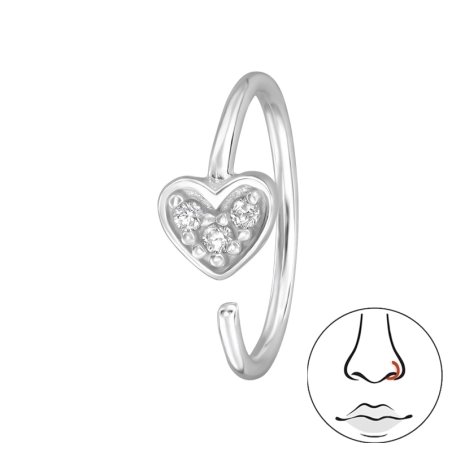 4mm Herz Valentinstag-Schmuck Schmuck | All4silver