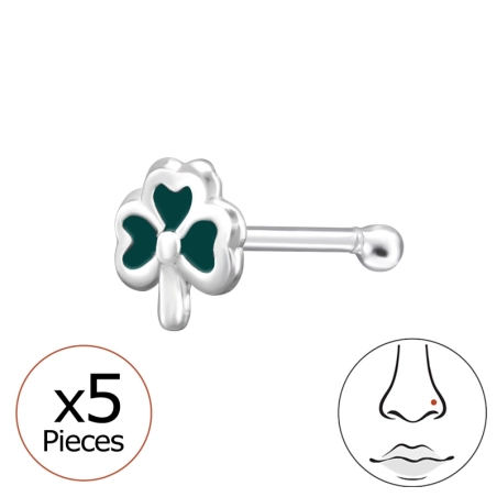 3,5 mm Kleeblatt St. Patrick's Day Schmuck Schmuck | All4silver
