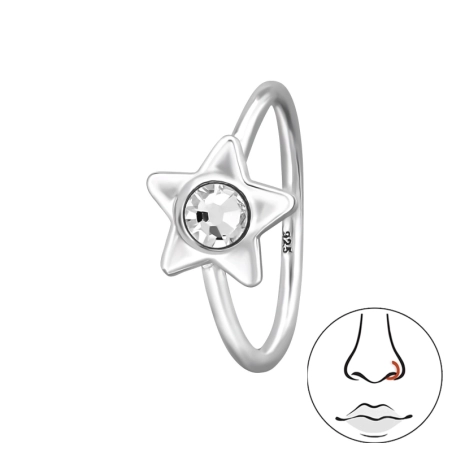5mm Stern Sterne, Mond & Sonne Schmuck | All4silver