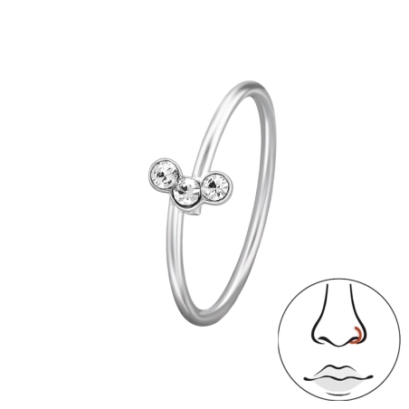 Rund, Verbunden, Punkte Geometrischer Schmuck Schmuck | All4silver