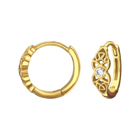 Keltisch, Symbol 24 Karat goldbeschichteter Schmuck Schmuck | All4silver