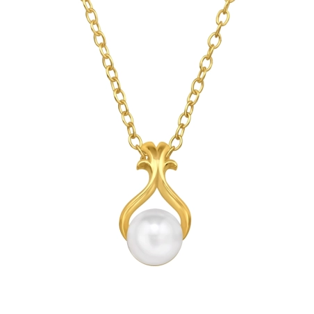 Birne - Perle Geometrischer Schmuck Schmuck | All4silver