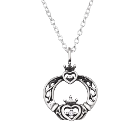Symbol der Liebe -  Claddagh Valentinstag-Schmuck Schmuck | All4silver