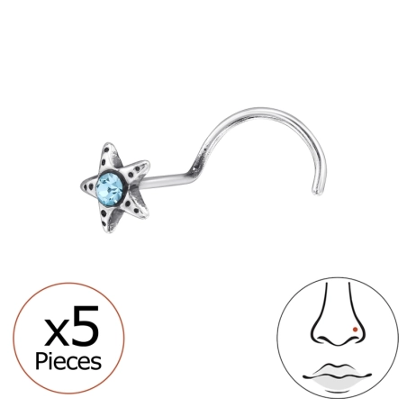 5 Stk. Seestern Ozean-Schmuck Schmuck | All4silver