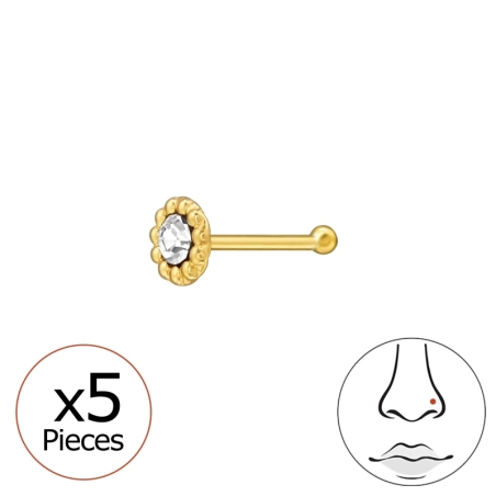 5 Stk. Runde Form Geometrischer Schmuck Schmuck | All4silver
