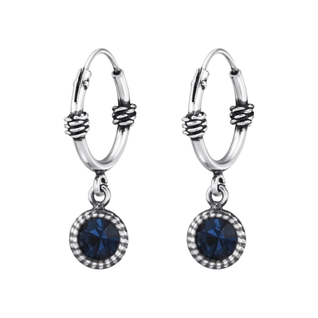 Runde Ohrringe Bali Bali Schmuck Schmuck | All4silver