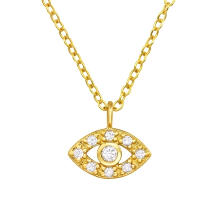Goldenes Böses Herz Religions-Schmuck Schmuck | All4silver