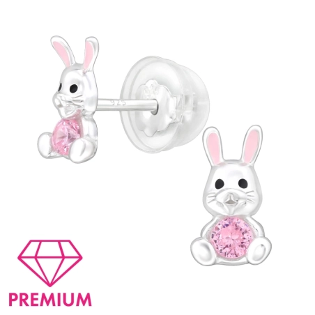Hase mit Zirkonia - Premium* Osterschmuck Schmuck | All4silver