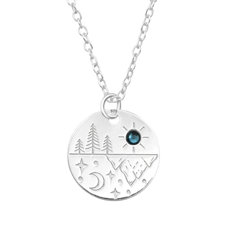 Natürliche Landschaft Natur Schmuck Schmuck | All4silver