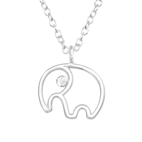 Elefant mit Zirkonauge Schmuck im Angebot Schmuck | All4silver
