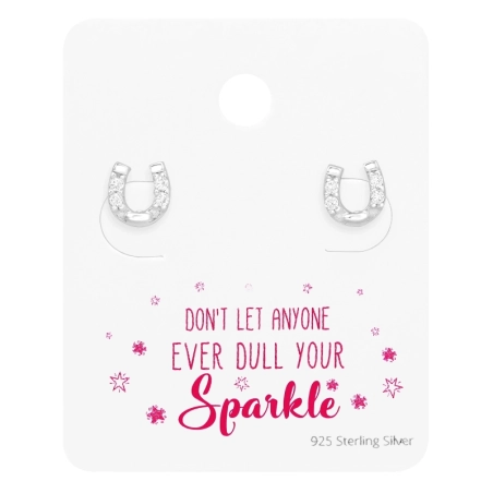 Hufeisen auf der Karte Schmuck-Sets Schmuck | All4silver