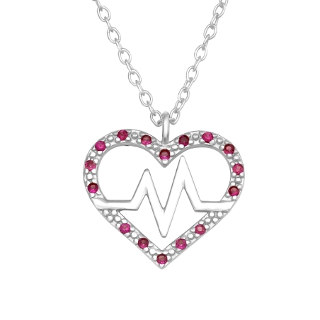 Pulsschlag Valentinstag-Schmuck Schmuck | All4silver