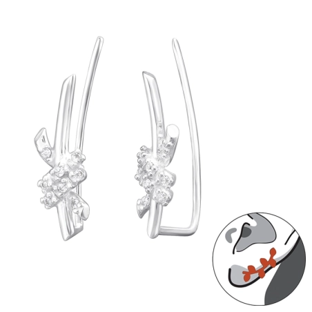 Knoten mit Zirkonen Schmuck im Angebot Schmuck | All4silver