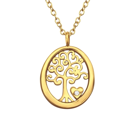 Der vergoldete Baum des Lebens Schmuck im Angebot Schmuck | All4silver