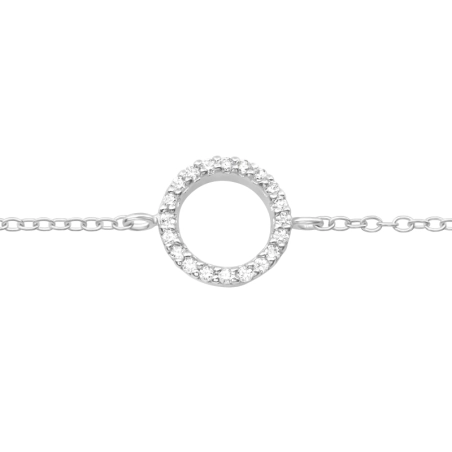Ring mit Zirkonen Armbänder mit Silberkette Schmuck | All4silver