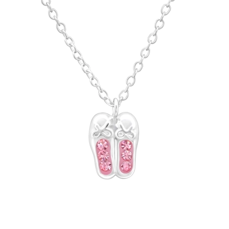 Ballerinas - Silber 925 Halsketten mit Kette
