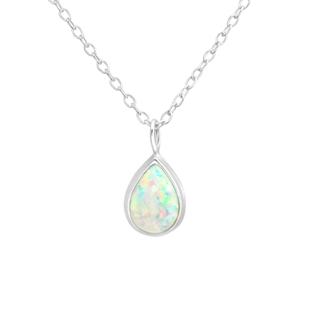 Eine Träne Geometrischer Schmuck Schmuck | All4silver