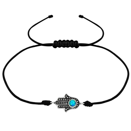 Hamsa Armbänder mit Kordeln Schmuck | All4silver
