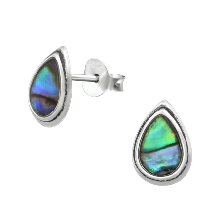 Teardrop - Einfache Ohrstecker aus 925er Sterlingsilber