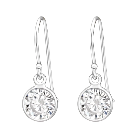 Kolo Ohrringe mit Zirkonia Steinen Schmuck | All4silver