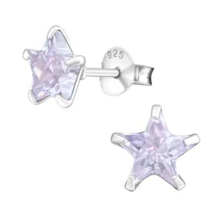Silberstern 7mm Basic Ohrstecker Schmuck | All4silver