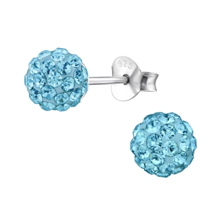 Ball Basic Ohrstecker Schmuck | All4silver