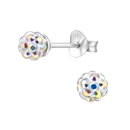 Ball Basic Ohrstecker Schmuck | All4silver