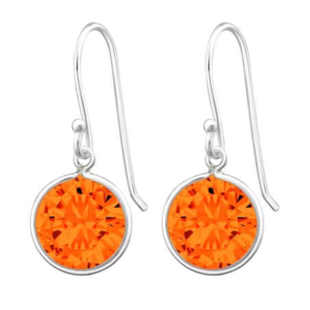 Kolo Ohrringe mit Zirkonia Steinen Schmuck | All4silver