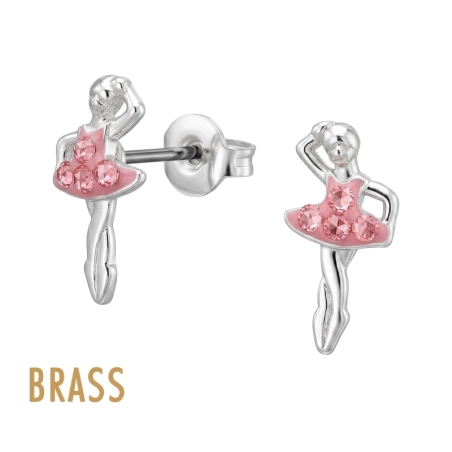 Ballerina Messing Fashion Toe krúžky Schmuck | All4silver