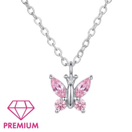 Schmetterling - Premium* Halsketten für Kinder Schmuck | All4silver